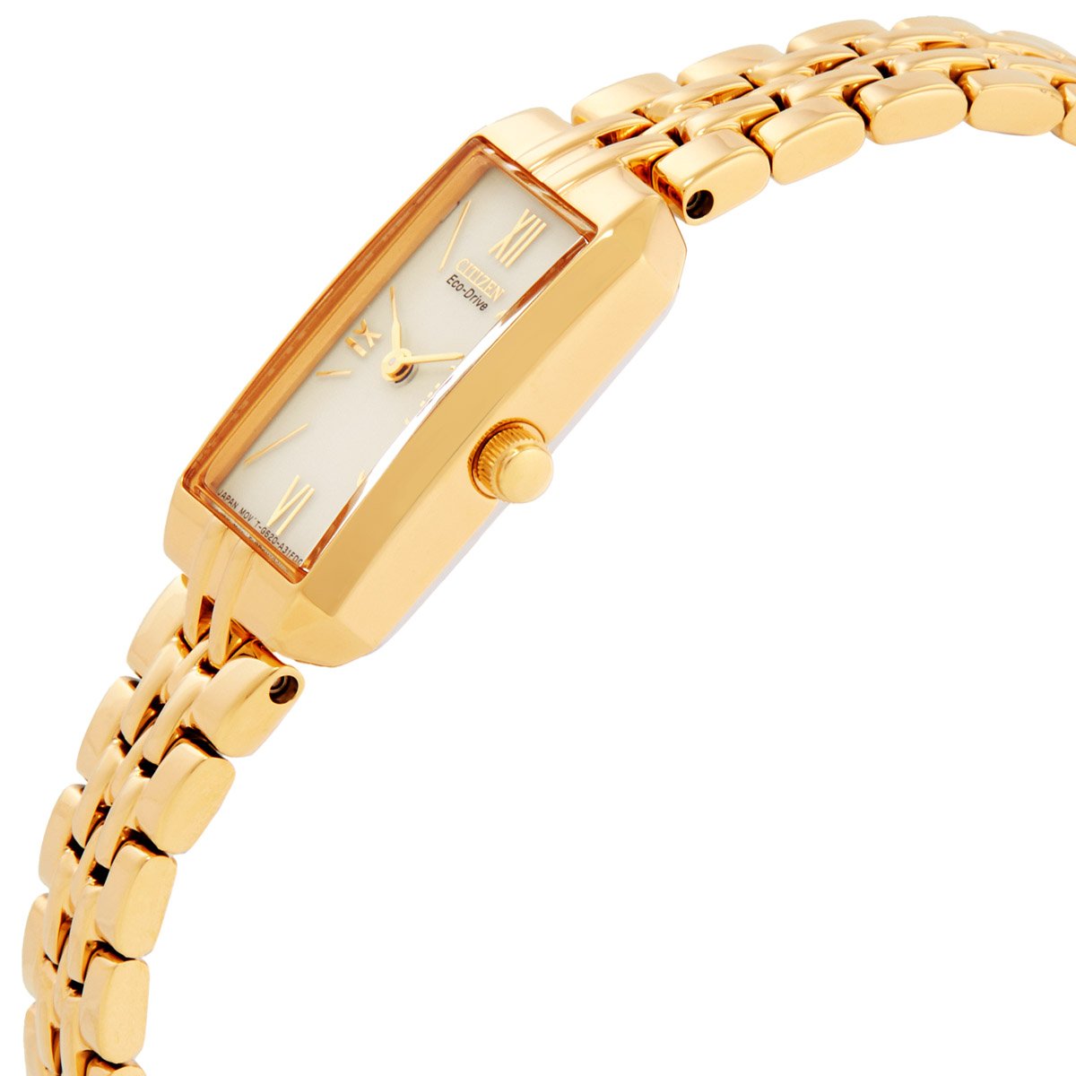 Citizen Classic Eco-Drive Champagne Dial Ladies Watch EG2693-51P - Image 2