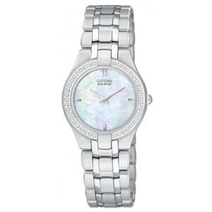 Citizen Stiletto White Dial Ladies Watch EG3150-51D