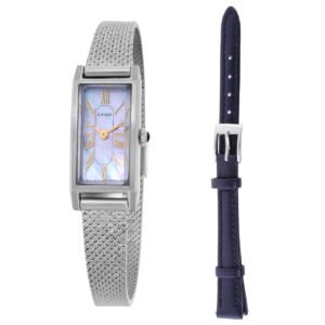 Citizen Eco-Drive Mother of Pearl Dial Ladies Watch EG7040-74D