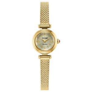 Citizen Fio Gold-tone Dial Ladies Watch EG7086-57P