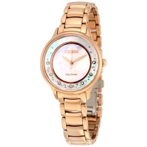 Citizen Circle of Time Eco-Drive Mother of Pearl Dial Ladies Watch EM0382-86D