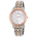 Citizen Elegance Eco-Drive White Dial Ladies Watch EM0416-78A