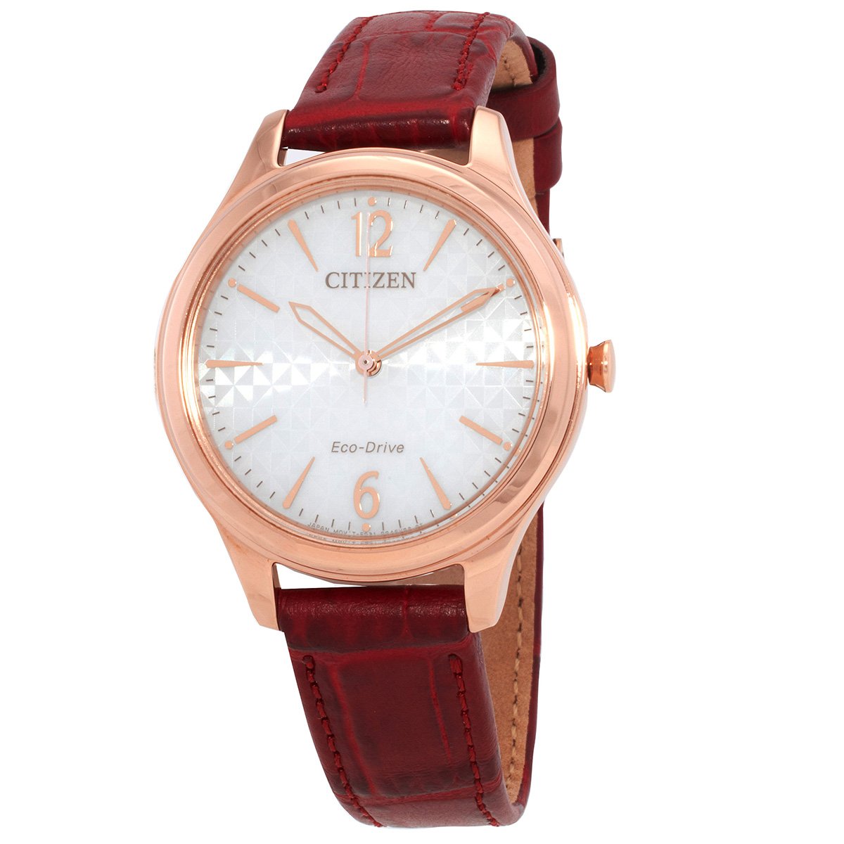 Citizen Eco-Drive White Dial Ladies Watch EM0508-12A