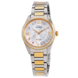 Citizen Arezzo Eco-Drive White Dial Ladies Watch EM0874-57D