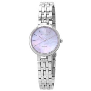 Citizen Eco-Drive Mother of Pearl Dial Ladies Watch EM0990-81Y