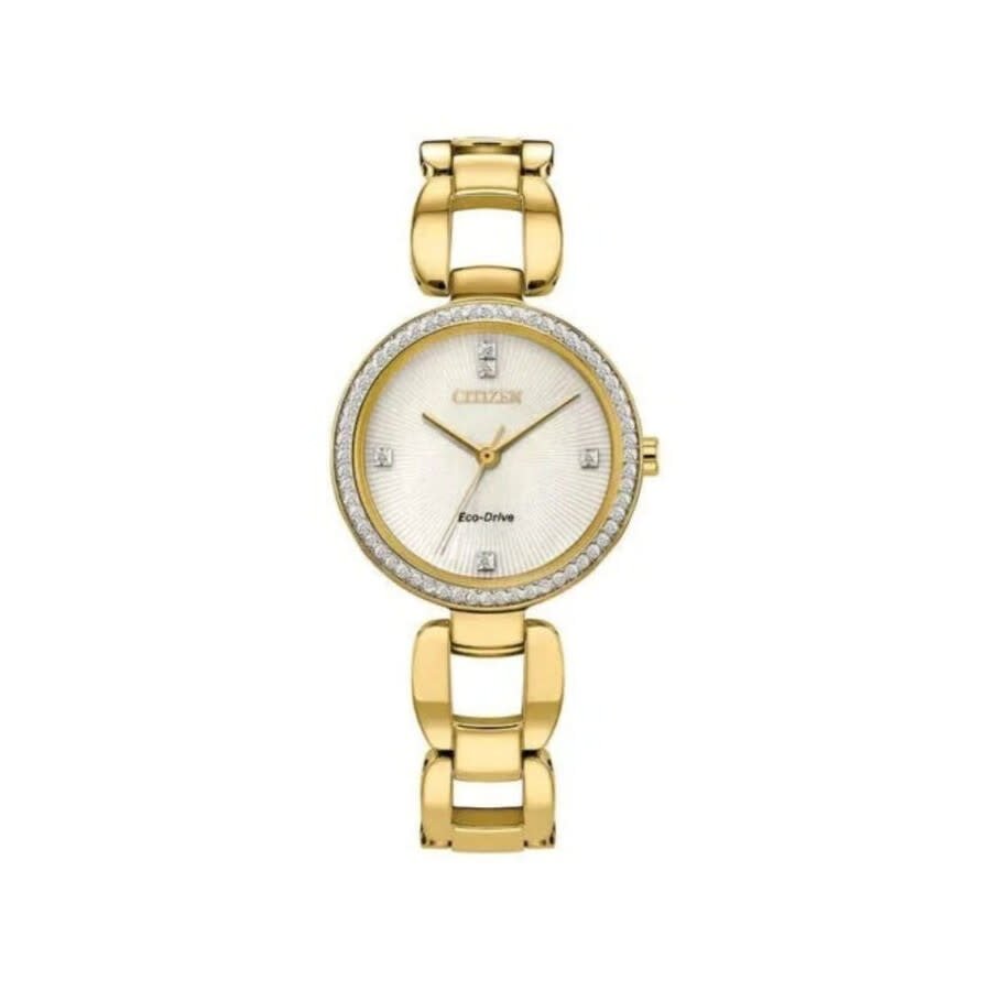 Citizen Eco-Drive Mother of Pearl Dial Ladies Watch EM1032-58A