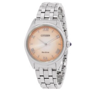 Citizen L Eco-Drive Copper Dial Ladies Watch EM1140-80X