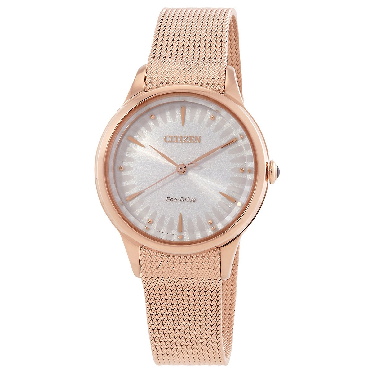 Citizen L Series Eco-Drive White Dial Ladies Watch EM1153-88A