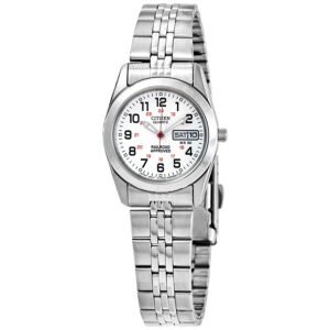 Citizen Quartz White Dial Ladies Watch EQ0510-58A