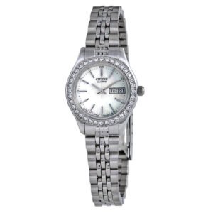 Citizen Mother of Pearl Dial Quartz Ladies Watch EQ0530-51D