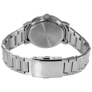 Citizen Quartz Black Dial Stainless Steel Ladies Watch EQ9060-53E