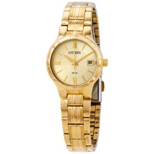 Citizen Gold Dial Ladies Watch EU6022-54P