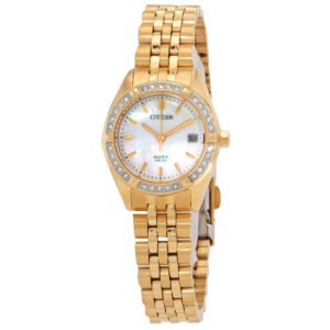 Citizen Quartz Crystal Ladies Watch EU6062-50D