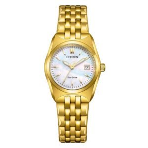 Citizen Corso White Mother of Pearl Dial Ladies Watch EW2293-56D
