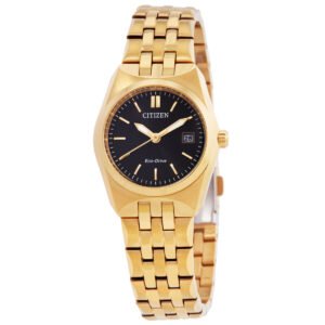 Citizen Corso Eco-Drive Black Dial Ladies Watch EW2293-56E