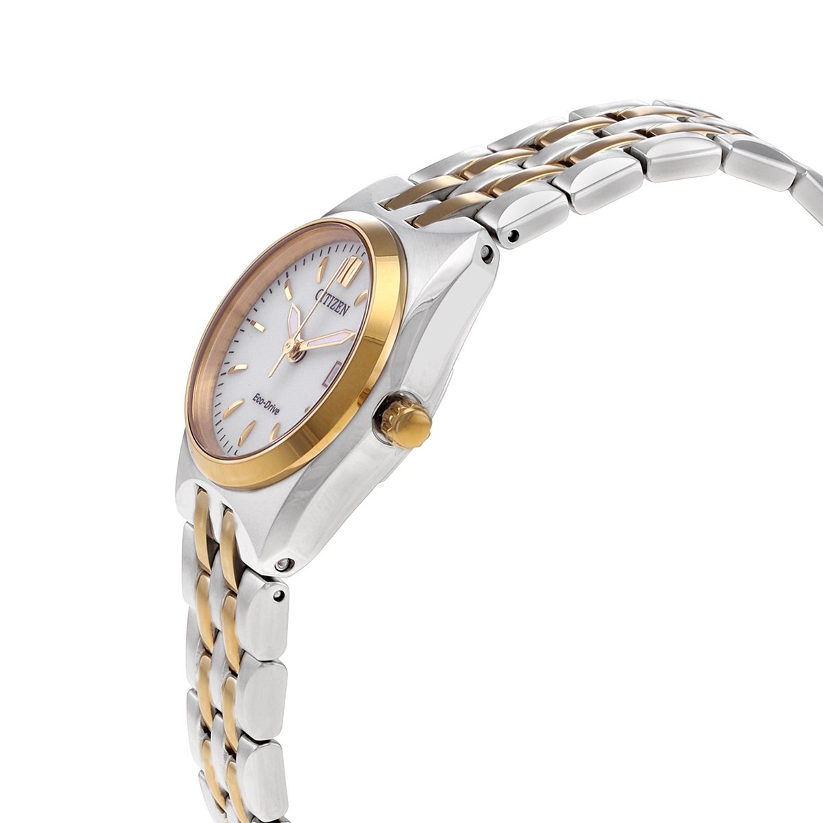 Citizen Eco-Drive Corso Silver Dial Ladies Watch EW2299-50A - Image 2