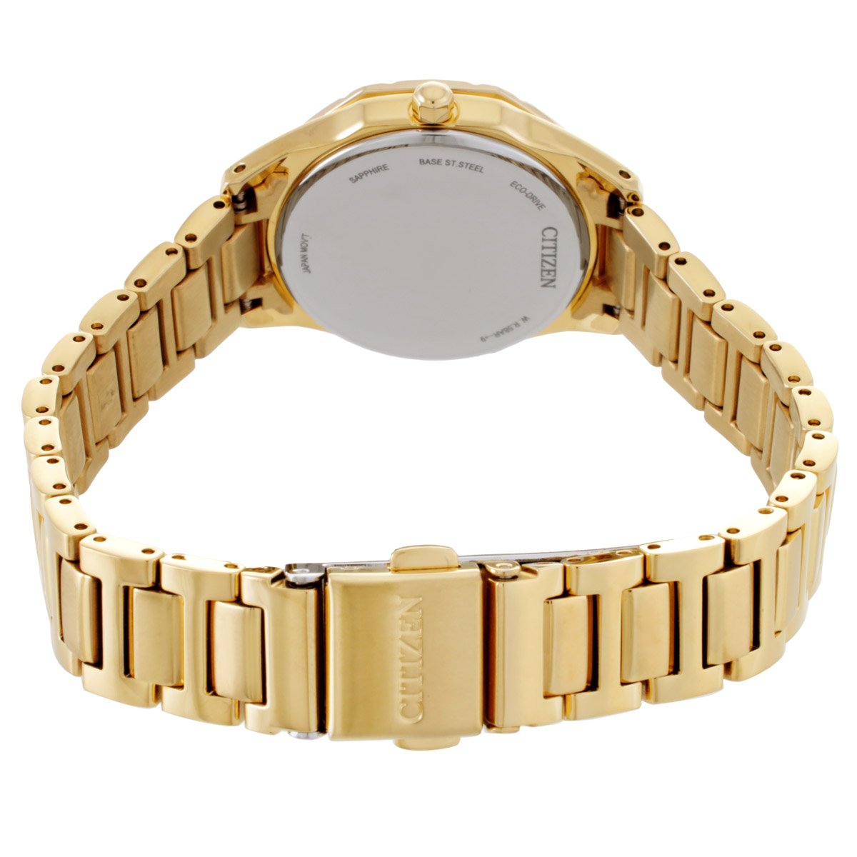 Citizen Eco-Drive Diamond Black Dial Ladies Watch EW2652-55E - Image 3