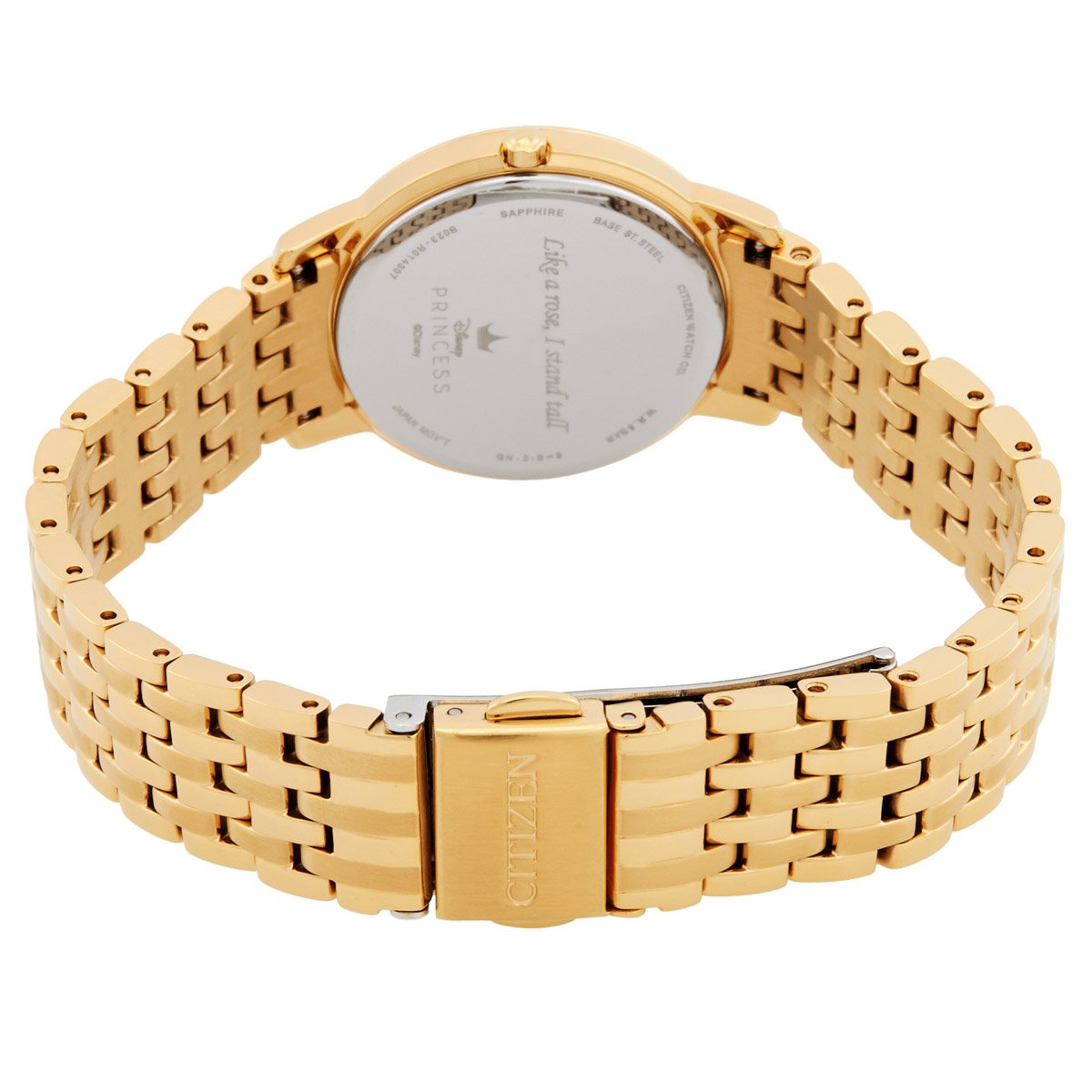 Citizen Belle Diamond Disney Princess Champagne Dial Ladies Watch EX1492-59W - Image 3
