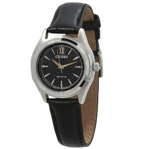 Citizen Eco-Drive Black Dial Ladies Watch FE2110-14E