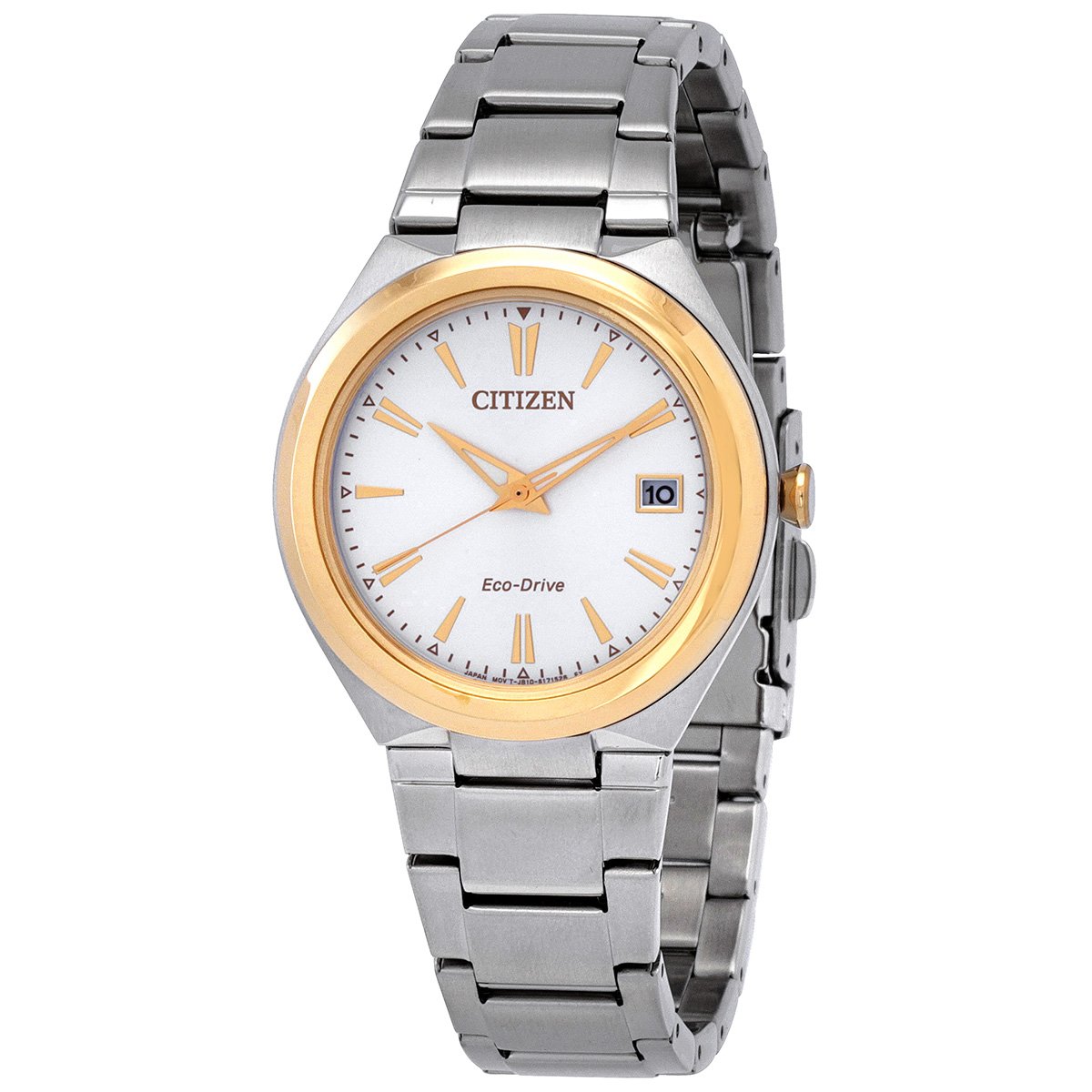 Citizen Eco-Drive White Dial Ladies Watch FE6028-89B