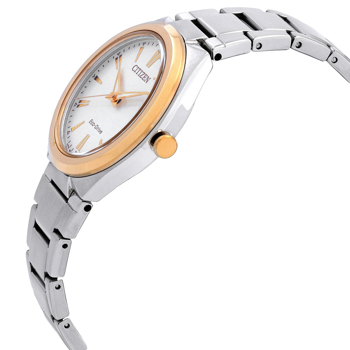 Citizen Eco-Drive White Dial Ladies Watch FE6028-89B - Image 2