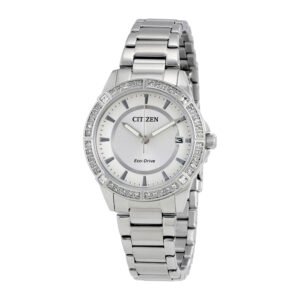 Citizen Drive Silver Dial Ladies Watch FE6060-51A