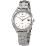 Citizen LTR Silver Dial Stainless Steel Ladies Watch FE6140-54A