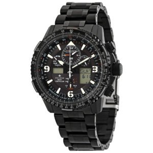 Citizen Perpetual Black Dial Men's Watch JY8085-81E