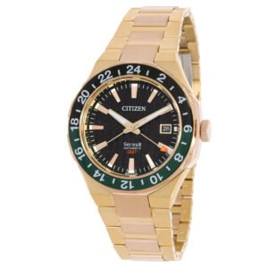 Citizen Series8 880 GMT Automatic Black Dial Men's Watch NB6033-51E