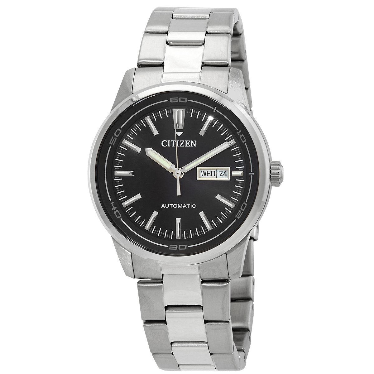 Citizen Automatic Black Dial Men's Watch NH8400-87E