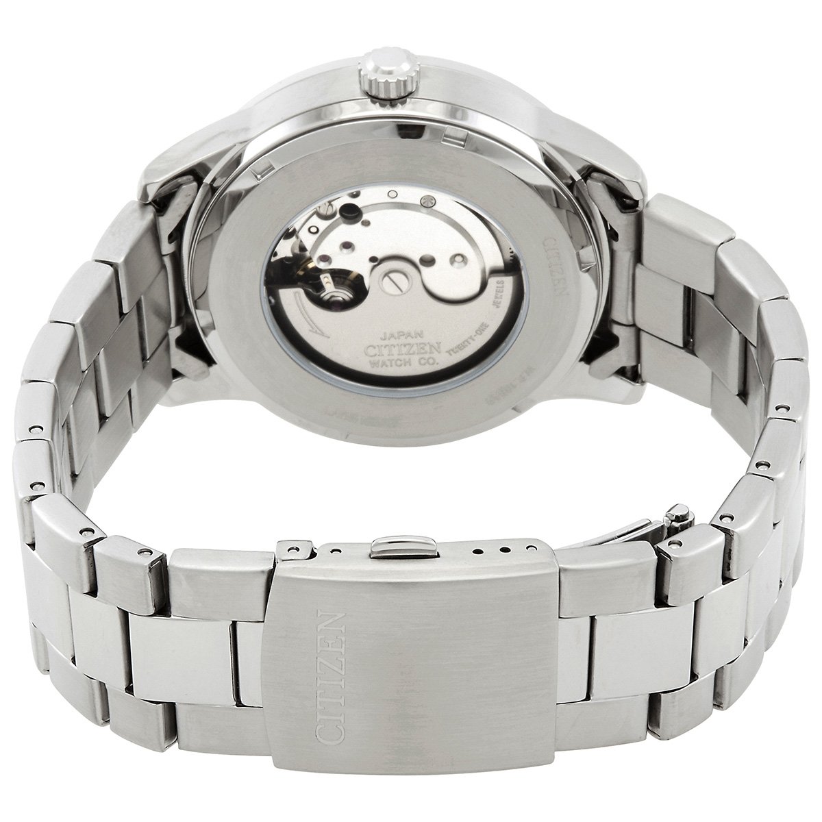 Citizen Automatic Black Dial Men's Watch NH8400-87E - Image 3