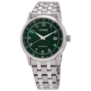 Citizen Mechanical Automatic Green Dial Men's Watch NJ0210-56M