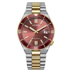 Citizen Tsuyosa Automatic Red Dial Men's Watch NJ0234-58X