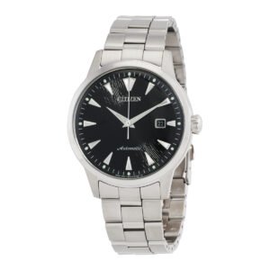 Citizen Automatic Black Dial Men's Watch NK0001-84E