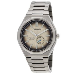 Citizen Zenshin 60 Automatic Copper Dial Men's Watch NK5020-58P