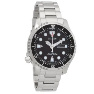 Citizen Promaster Marine Automatic Black Dial Men's Watch NY0140-80E