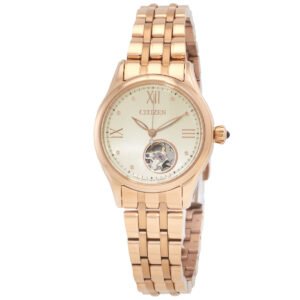 Citizen Luna Automatic Gold Dial Ladies Watch PR1043-80P