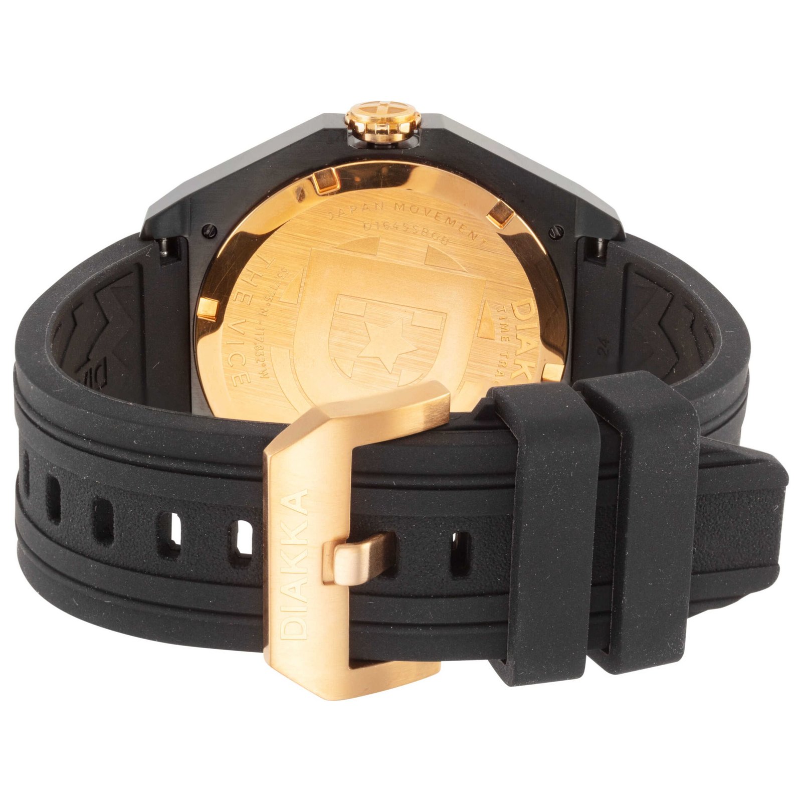The Vice 45mm Black Dial Men's Quartz Watch D1645-SB-GB - Image 3