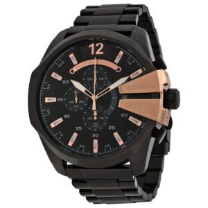 Chief Chronograph Black Dial Stainless Steel Men's Watch DZ4309 - luxury watch