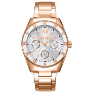 Classic 36mm Silver Dial Men's Quartz Watch DK1L073M0045