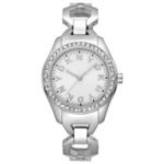 Fashion 33mm Silver Dial Men's Quartz Watch DK1L075M0015