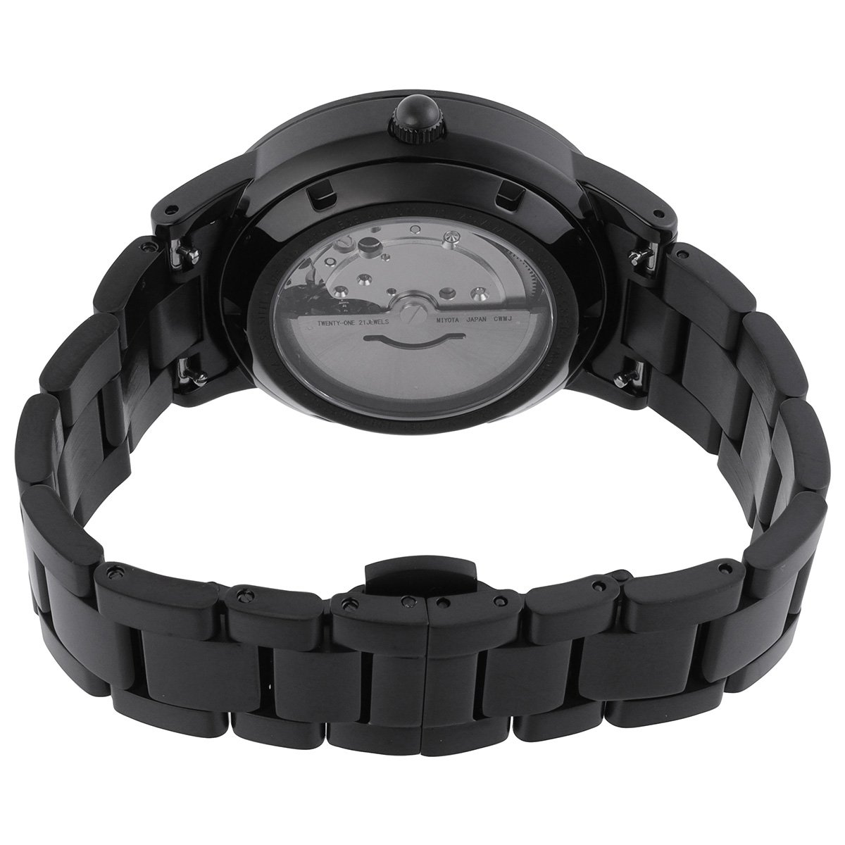 Daniel Wellington Iconic Link Automatic Black Dial Watch DW00100753 - Image 3