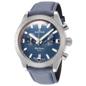 SkyDiver 40mm Blue Dial Men's Quartz Watch 10116-3-BUIDN