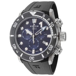 CO-1 45mm Blue Dial Men's Quartz Watch 10242-TIN-BUIN