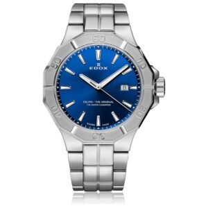 Delfin The Original 43mm Blue Dial Men's Quartz Watch 53021-3M-BUIN