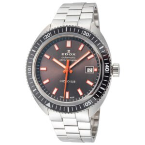 Hydro-sub 42mm Grey Dial Men's Automatic Watch 80128-3NM-GINO