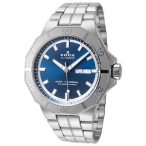Delfin The Original 43mm Blue Dial Men's Automatic Watch 88008-3M-BUIN