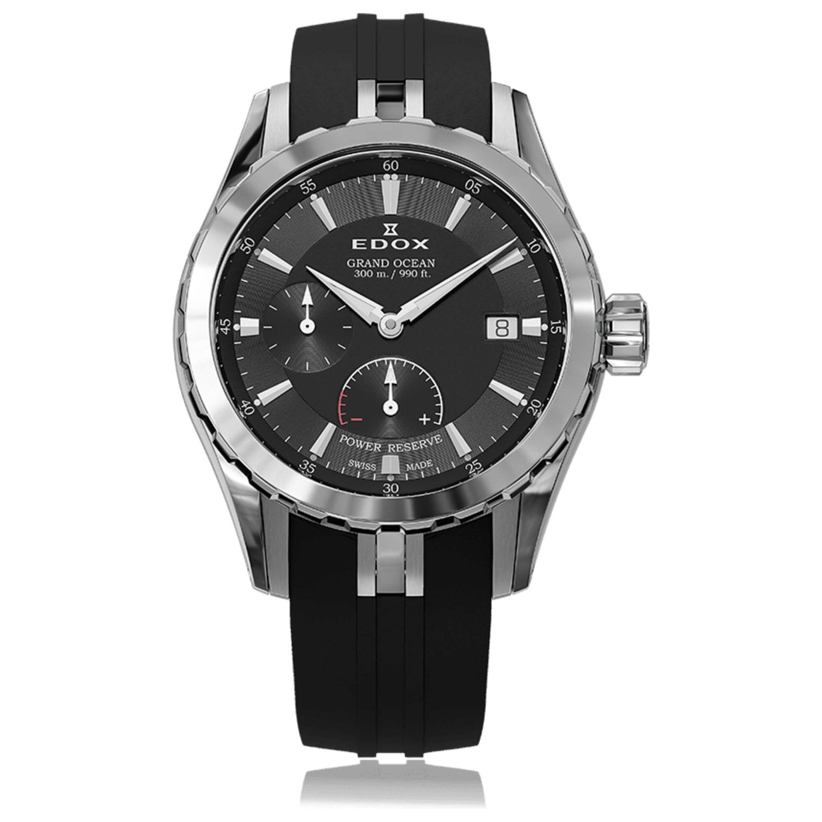 Grand Ocean 40mm Black Dial Men's Automatic Watch 94500-3CA-NIN