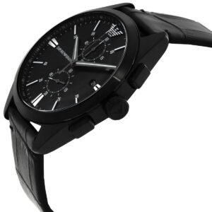 EMPORIO ARMANI Chronograph Quartz Black Dial Men's Watch AR11483