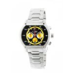 Dash Chronograph Black Dial Stainless Steel Men's Watch E708 - luxury watch